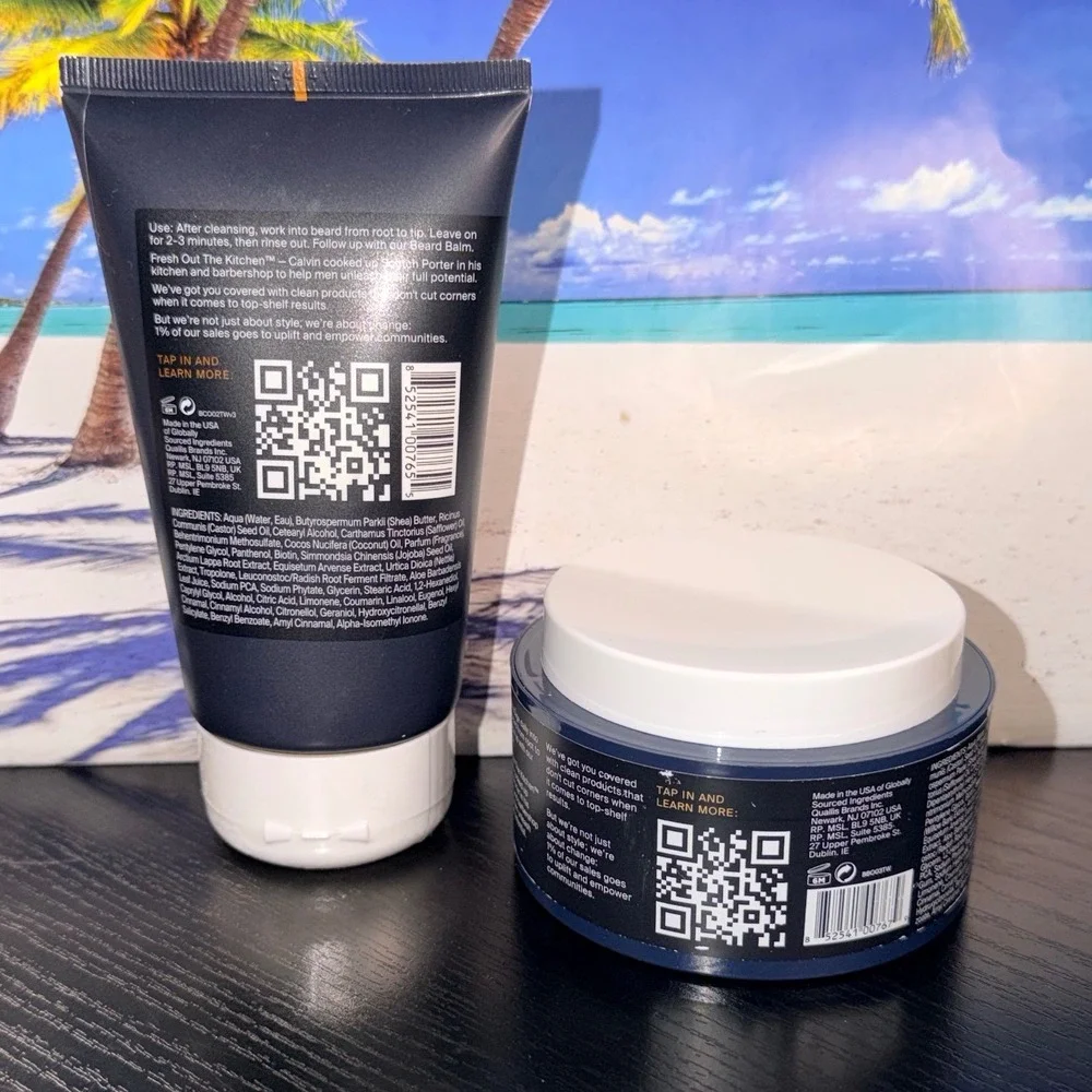 Scotch Porter Beard Conditioner 4oz and Beard Balm 3oz Warm Spice & Musk Set